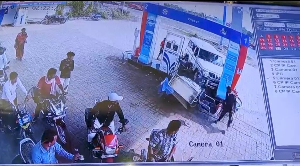 देवभोग पेट्रोल पंप पर बड़ा हादसा टला