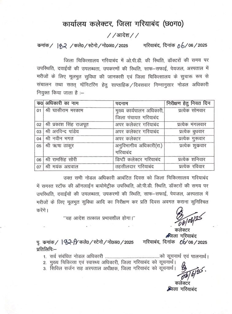 अब अस्पताल नहीं, अफसरों की पाठशाला है 