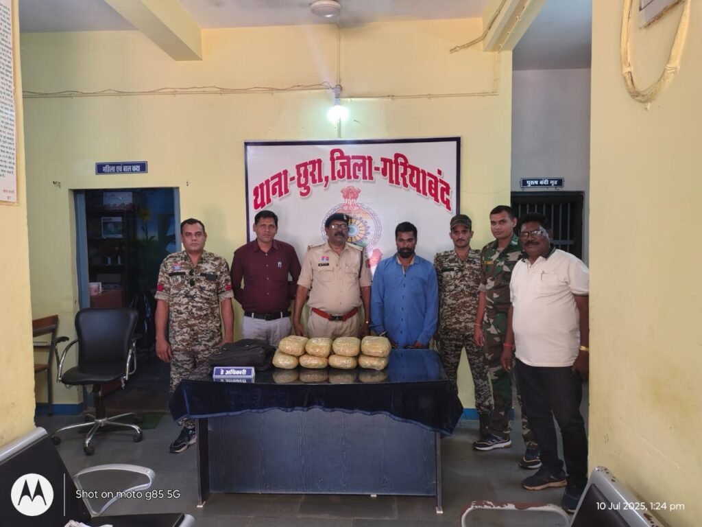 छुरा गांजा तस्करी मामला