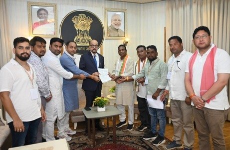 जन न्याय पदयात्रा सरकार की नींद तोड़ने 140 KM पैदल चले