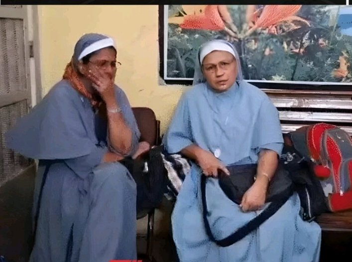 दुर्ग में ननों की गिरफ्तारी
