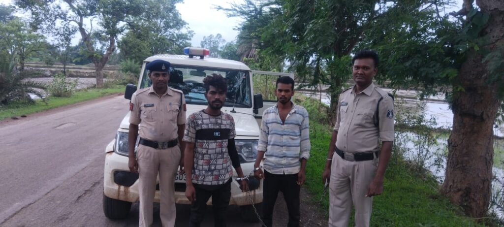 सबमर्सिबल पंप चोरी का खुलासा 2 आरोपी गिरफ्तार 