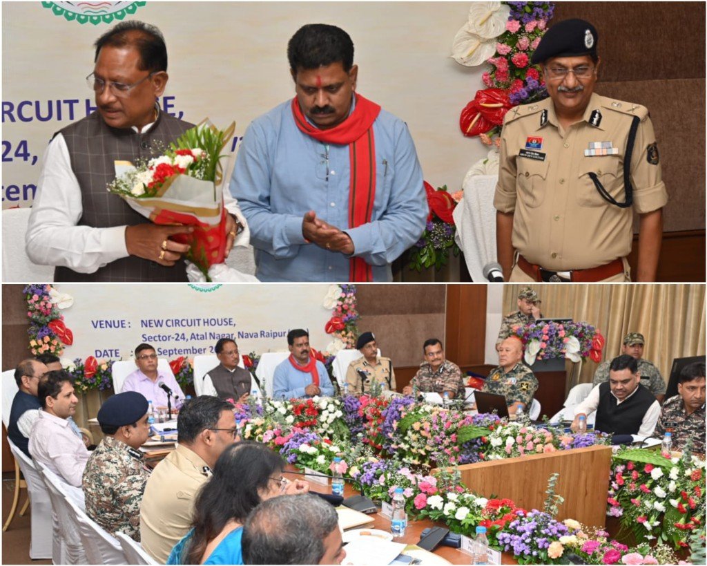 नवा रायपुर में खुफिया मंत्रणा