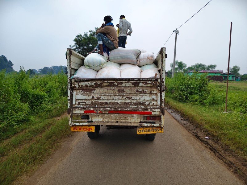 गरियाबंद में धान तस्करी