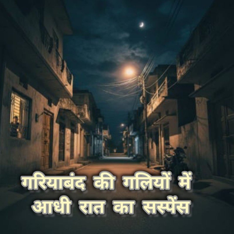 गरियाबंद के रिहायशी गलियों में