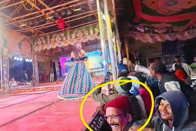 गरियाबंद LIVE उरमाल ओपेरा में कैमरे में कैद हुए भाजपा नेता