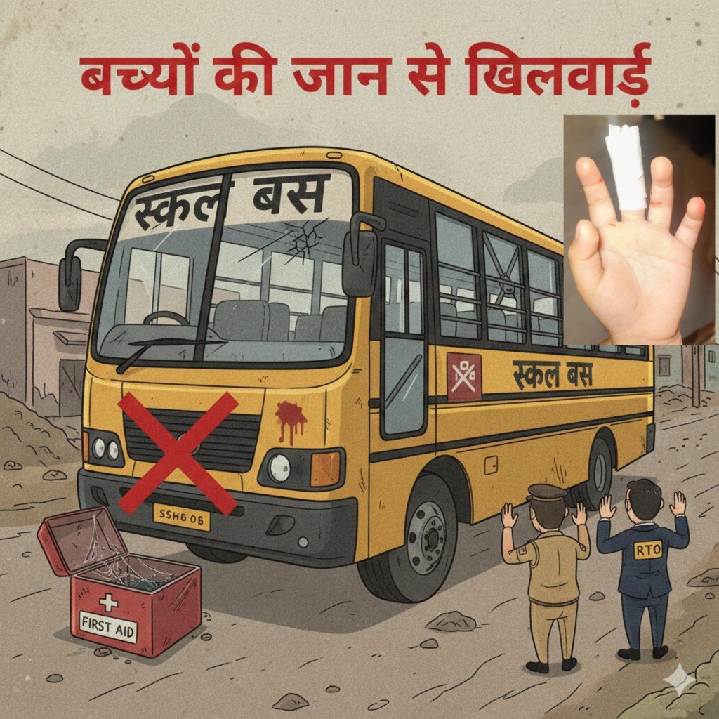 गरियाबंद में प्राइवेट स्कूलों की लापरवाही