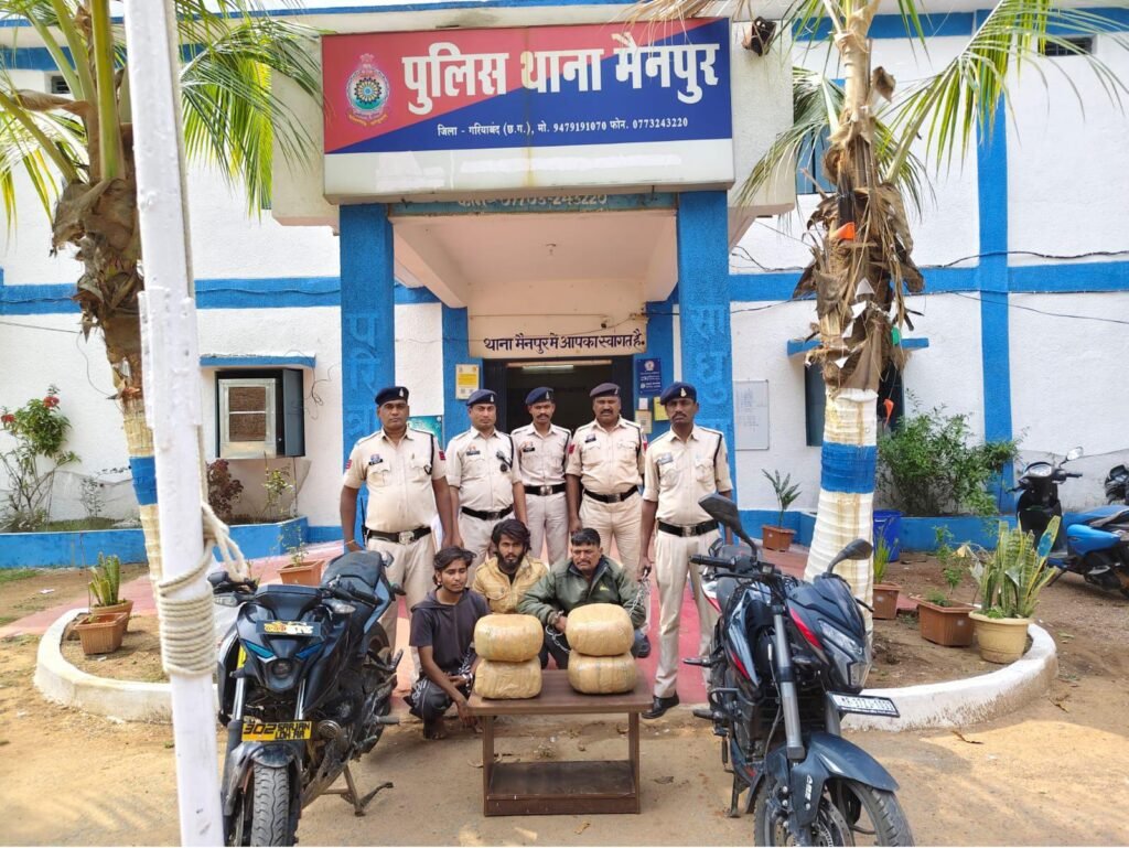 गरियाबंद पुलिस की बड़ी कार्रवाई