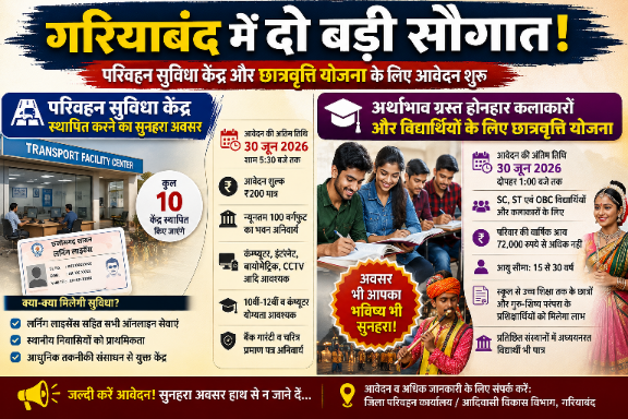 गरियाबंद के युवाओं के लिए सुनहरा मौका