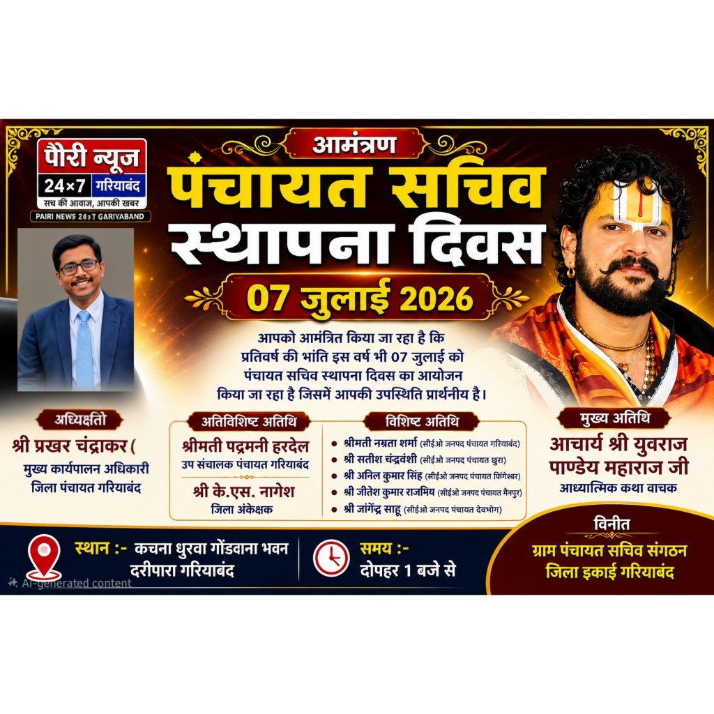 गरियाबंद में जुटेंगे पंचायत के सरकारी सेनापति