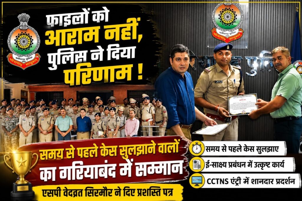 गरियाबंद पुलिस सम्मान