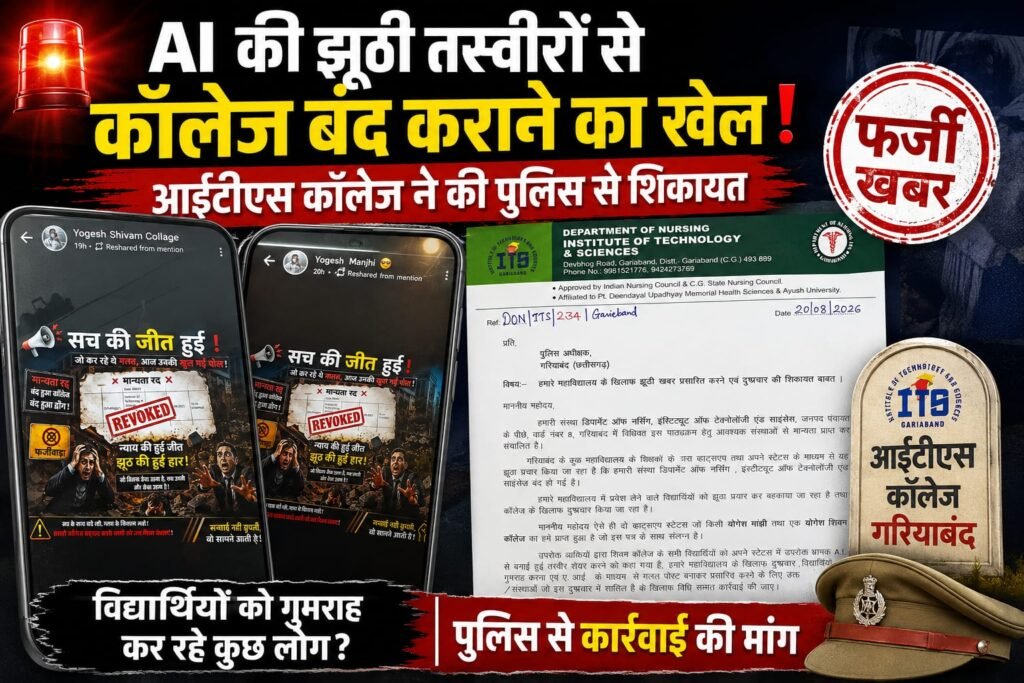 गरियाबंद कॉलेज विवाद